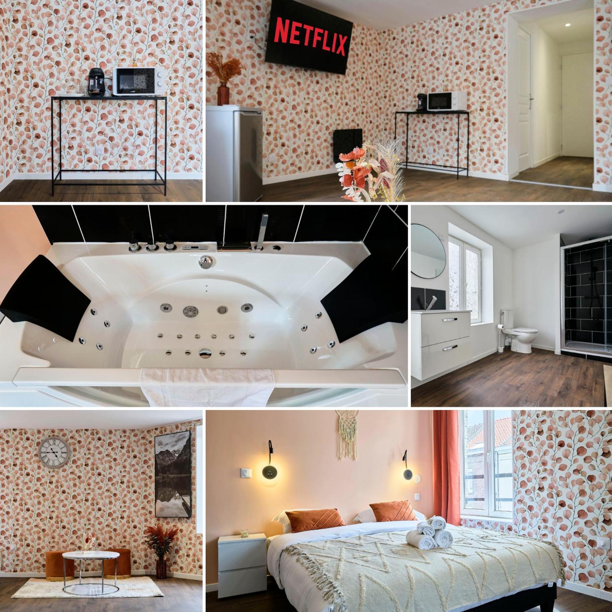 Apartmán Ng Prestige L Lille L Tourcoing - Bouvines Balneo Exteriér fotografie